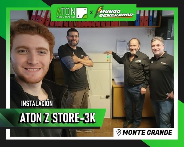 Instalación ATON Z.Store 3k, Monte Grande
