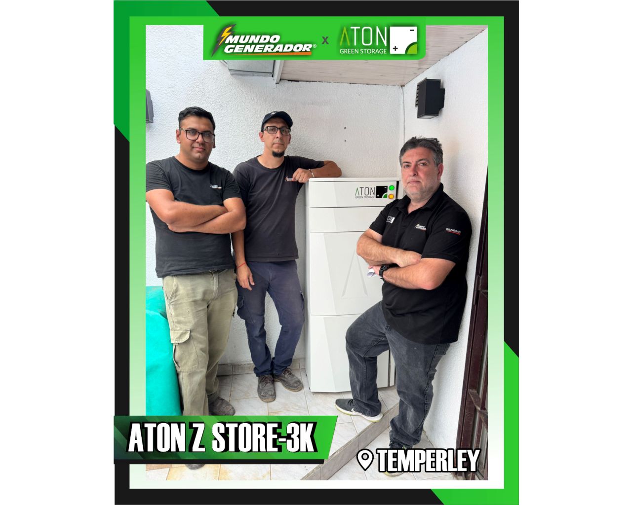 Instalación ATON Z.Store 3k, TEMPERLEY