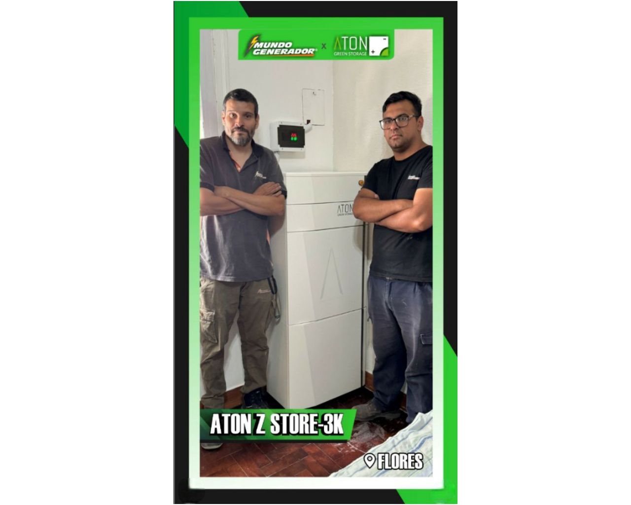 Instalación ATON Z.Store 3k, FLORES