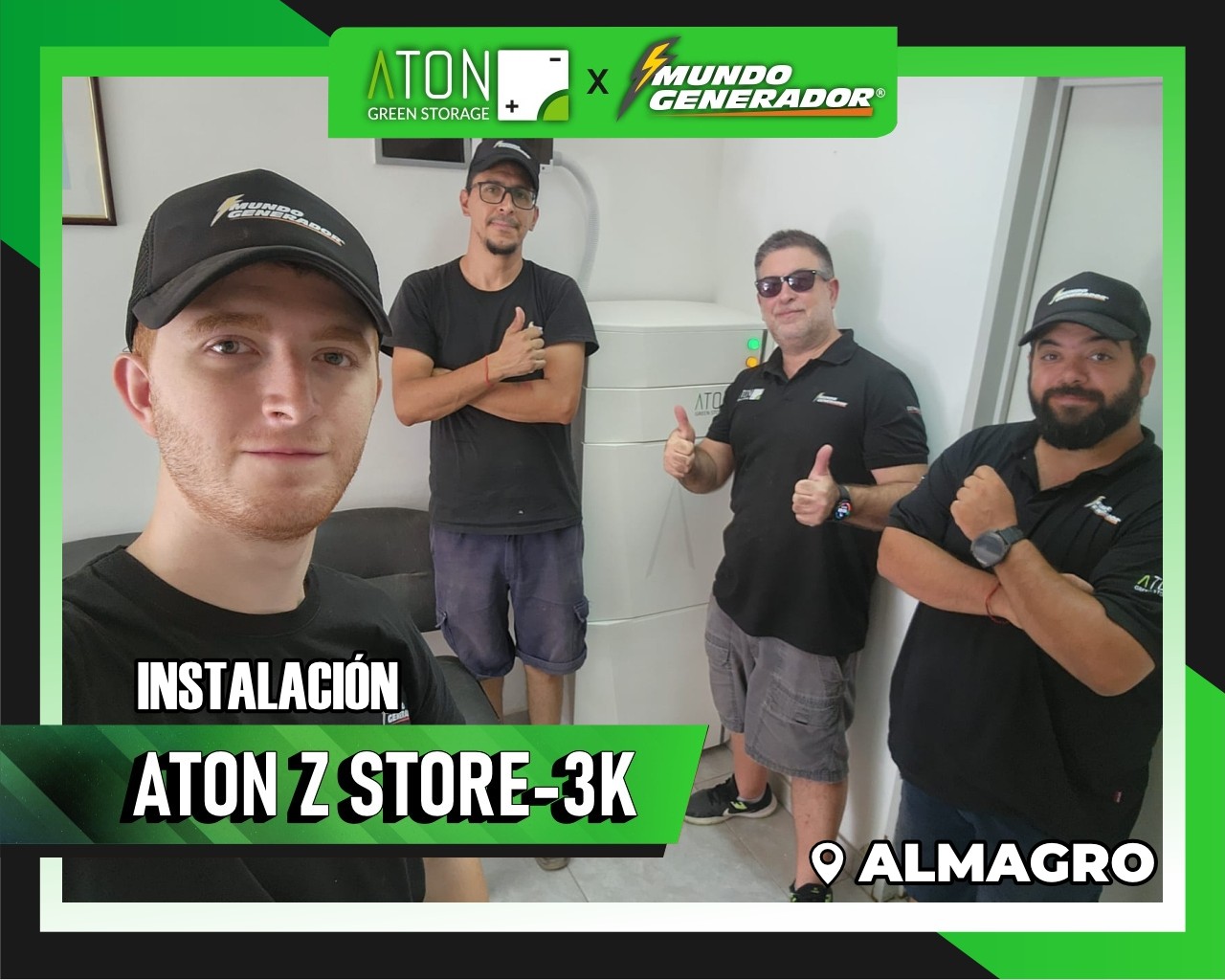 Instalación ATON Z.Store 3k, ALMAGRO