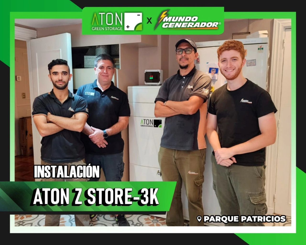 Instalación ATON Z.Store 3k, PARQUE PATRICIOS