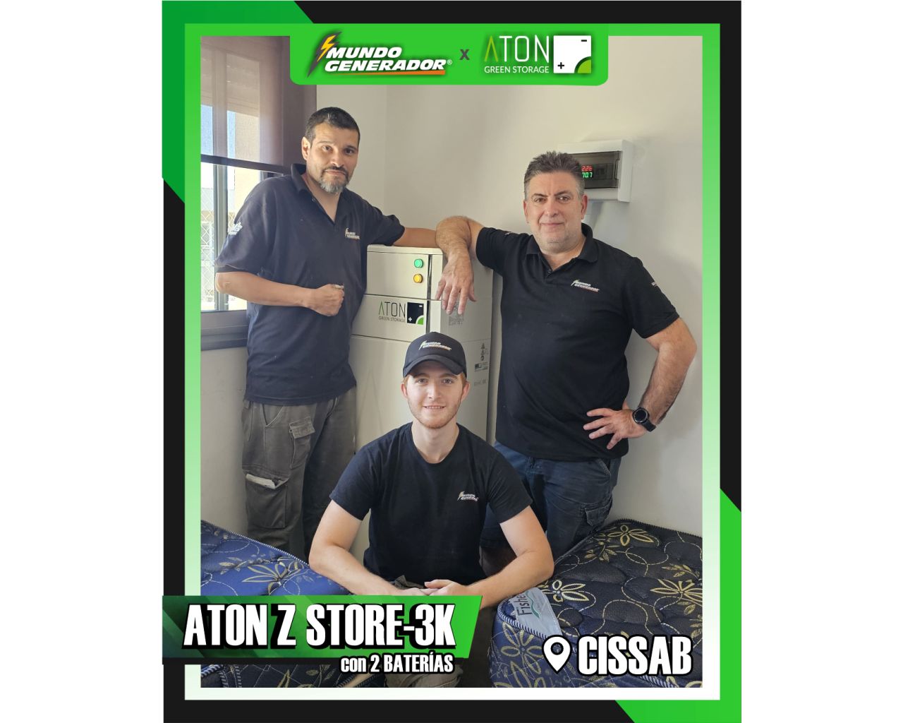 Instalación ATON Z.Store 3k, CISSAB