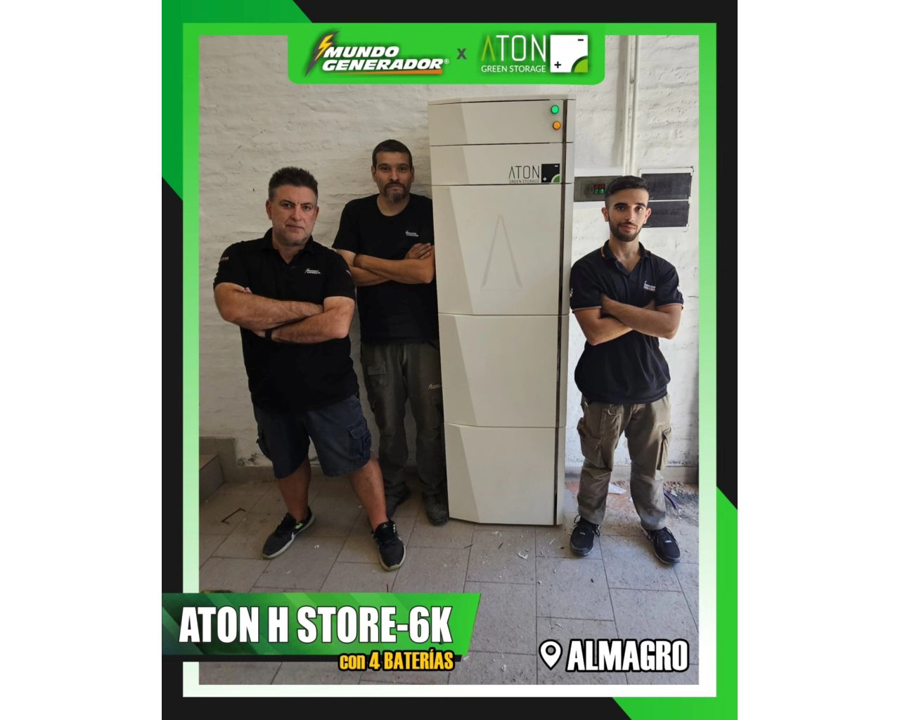 Instalación ATON H store6K, ALMAGRO