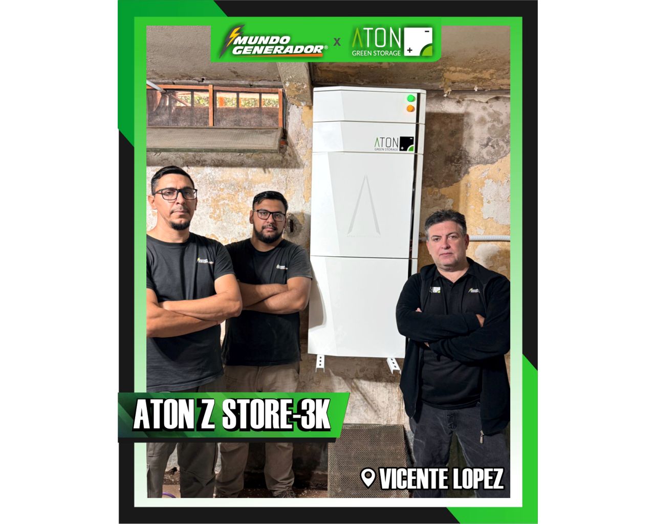 Instalación ATON Z.Store 3k, VICENTE LOPEZ