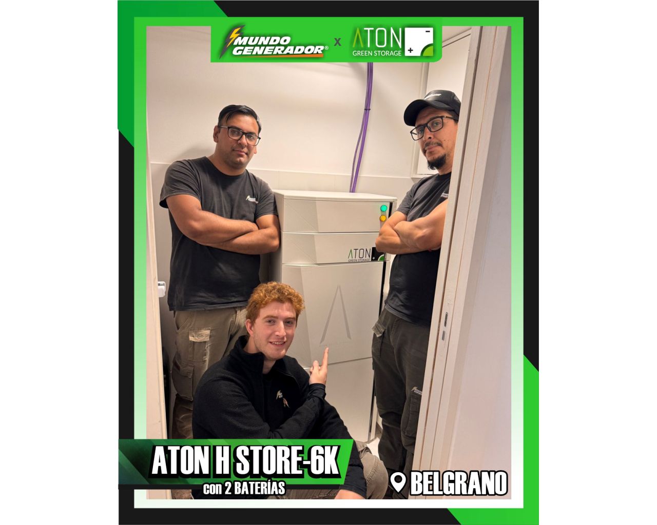 Instalación ATON H store6K, BELGRANO