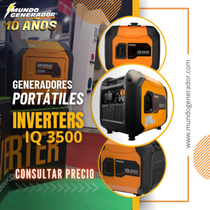 Generador inverter IQ3500 a Nafta