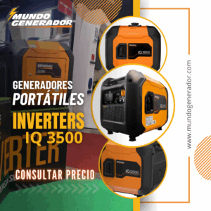 Generador inverter IQ3500 a Nafta