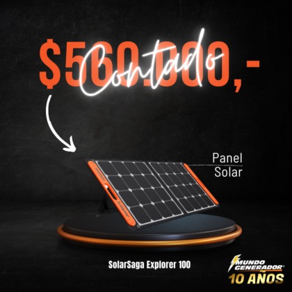 SolarSaga Explorer 100 – Panel solar portátil